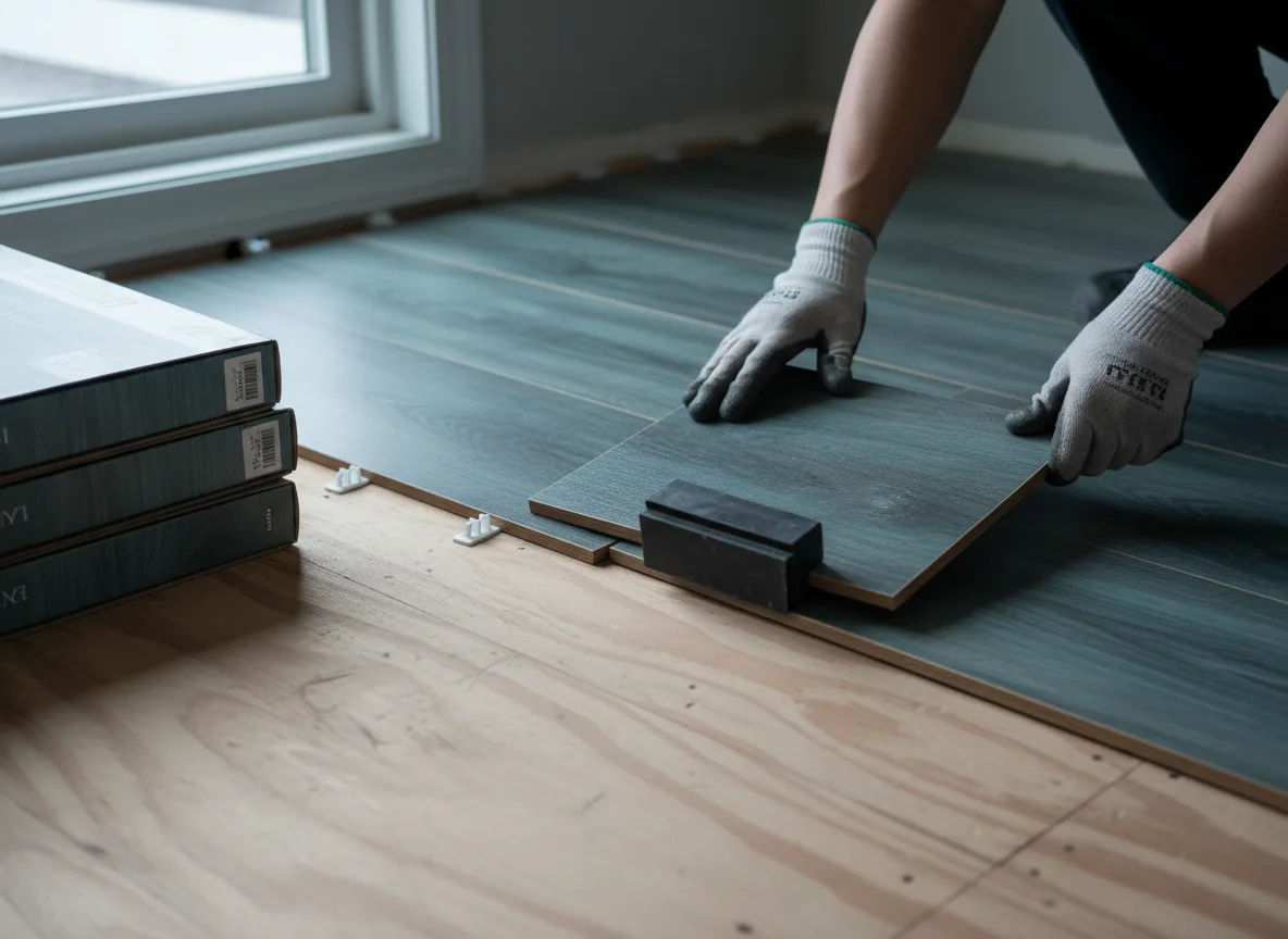 Luxury Vinyl Plank Installation company in Ogden, KS